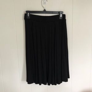 Lularoe BLACK Madison skirt